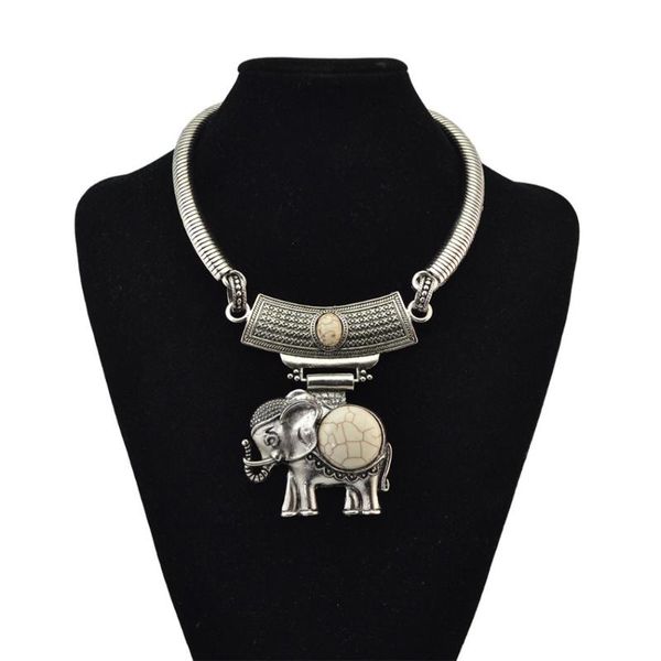 boho elepant maxi statement blue stone necklace & pendant women collier vintage choker necklace drop earrings turkish jewelry, Silver
boho elepant maxi statement blue stone necklace & pendant women collier vintage choker necklace drop earrings turkish jewelry, Silver