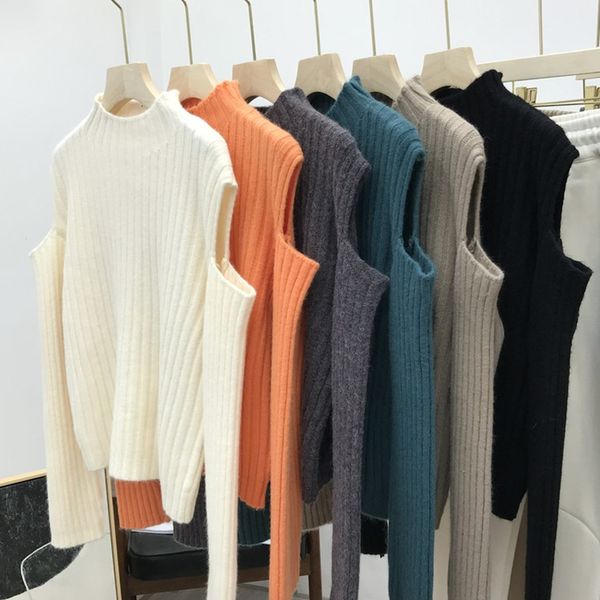 2021 new autumn winter women pullovers cashmere sweater knitting slim hollow out off shoulder casual ladies f7ds, Black
2021 new autumn winter women pullovers cashmere sweater knitting slim hollow out off shoulder casual ladies f7ds, Black