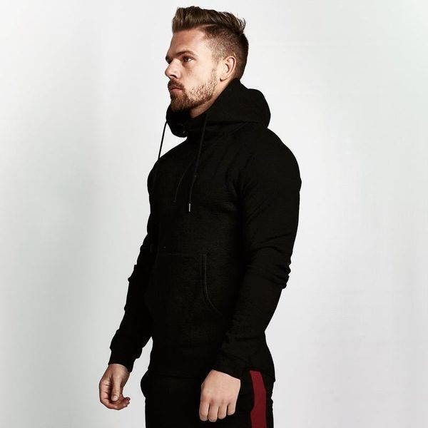 2020 european and american men's running sports casual crazy muscle pullover- 14691, Black
2020 european and american men's running sports casual crazy muscle pullover- 14691, Black