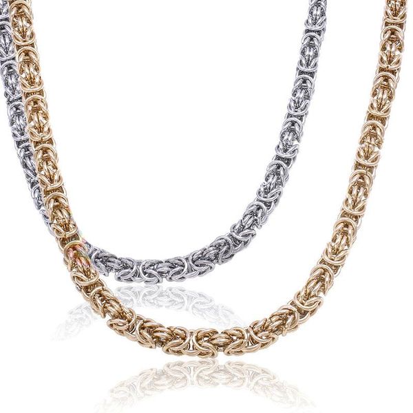 fashion women men's jewelry stainless steel byzantine chain necklace or bracelet 7"-40" 6/8/10mm for christmas gift, Silver
fashion women men's jewelry stainless steel byzantine chain necklace or bracelet 7"-40" 6/8/10mm for christmas gift, Silver