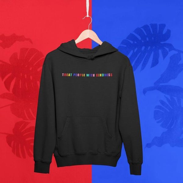 men's harry styles rainbow color tpwk hoodie sweatshirts winter harajuku hooded boy male clothes drop shipping, Black
men's harry styles rainbow color tpwk hoodie sweatshirts winter harajuku hooded boy male clothes drop shipping, Black