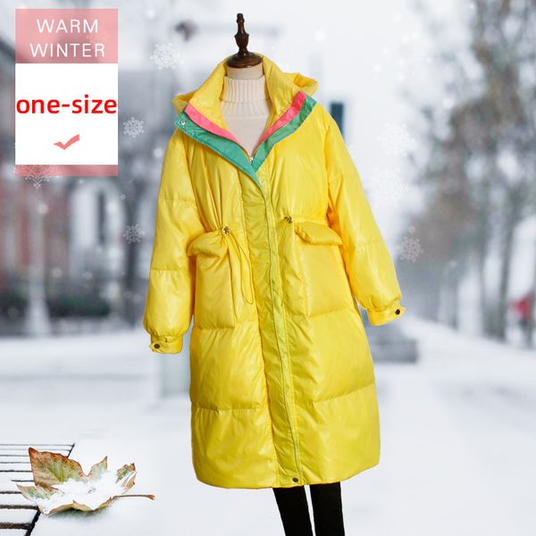 new women winter long white duck down jacket with hood female slim thick rainbow color warm zipper coat bg size good quanlity 201103, Black
new women winter long white duck down jacket with hood female slim thick rainbow color warm zipper coat bg size good quanlity 201103, Black