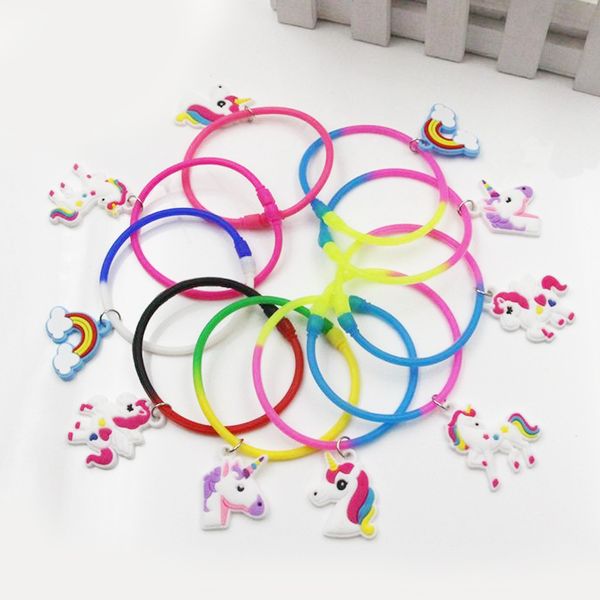new creative unicorn silicone bracelet charm round wristband home party jewelry gifts different styles decoration ing, Golden;silver
new creative unicorn silicone bracelet charm round wristband home party jewelry gifts different styles decoration ing, Golden;silver