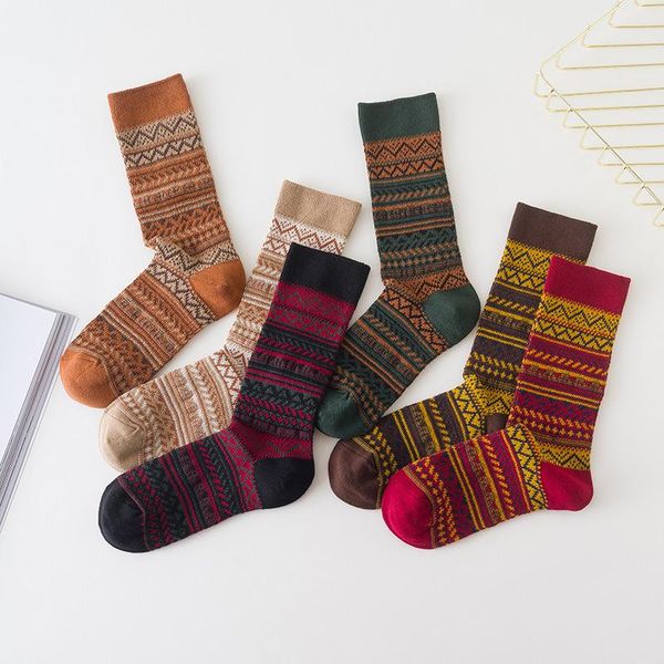 women long socks cotton 2021 new national style autumn winter breathable female socks women's fashion new happy casual, Black;white
women long socks cotton 2021 new national style autumn winter breathable female socks women's fashion new happy casual, Black;white