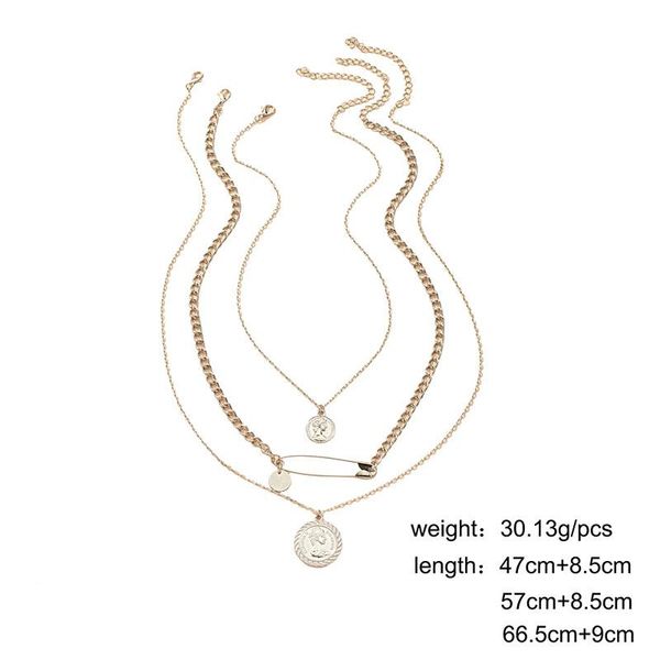 chokers 2021 ins safety pin coin geometric minimalist minimalism choker necklaces trendy korean fashion chic party jewelry, Golden;silver
chokers 2021 ins safety pin coin geometric minimalist minimalism choker necklaces trendy korean fashion chic party jewelry, Golden;silver
