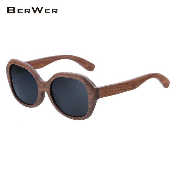 sunglasses berwer men vintage walnut wood women polarized uv400 protect sun glasses in cork box, White;black
sunglasses berwer men vintage walnut wood women polarized uv400 protect sun glasses in cork box, White;black