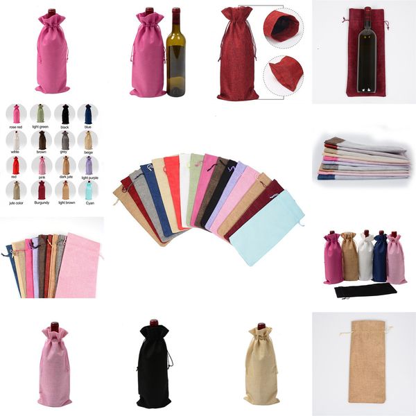 15*35cm rustic jute drawstring burlap wine bottle covers wedding party champagne linen package gift bags 1 nvprc
15*35cm rustic jute drawstring burlap wine bottle covers wedding party champagne linen package gift bags 1 nvprc