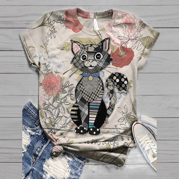 new tshirt women plus size short sleeve 3d animal printed o-neck tee t-shirt camiseta ropa mujer women harajuku t shirt, White
new tshirt women plus size short sleeve 3d animal printed o-neck tee t-shirt camiseta ropa mujer women harajuku t shirt, White
