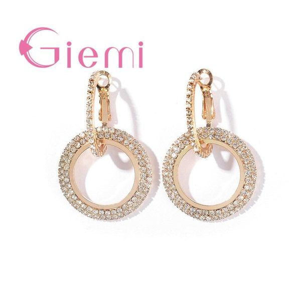 hoop & huggie 925 sterling silver round crystal earring hip hop big circle bride large ring earrings valentine's day gift party, Golden;silver
hoop & huggie 925 sterling silver round crystal earring hip hop big circle bride large ring earrings valentine's day gift party, Golden;silver