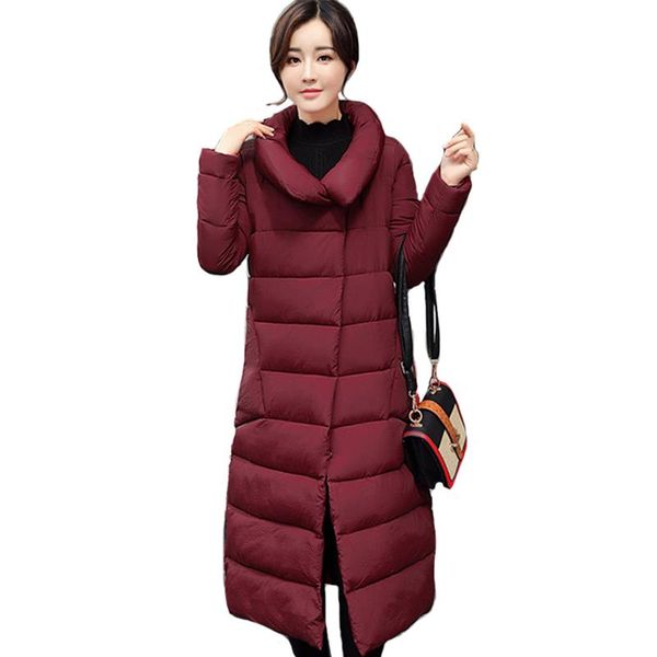 2021 new arrival parka stand collar women winter jacket cotton padded female long breast buttons coat parka, Black
2021 new arrival parka stand collar women winter jacket cotton padded female long breast buttons coat parka, Black