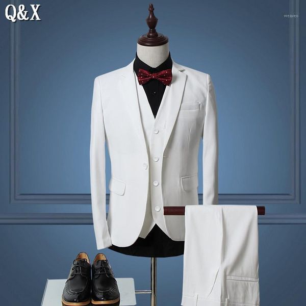 ms54 (jacket+vest+pants) 2017 one button men suits fashion men slim fit business wedding suit wedding suit plus size m-6xl1, White;black
ms54 (jacket+vest+pants) 2017 one button men suits fashion men slim fit business wedding suit wedding suit plus size m-6xl1, White;black