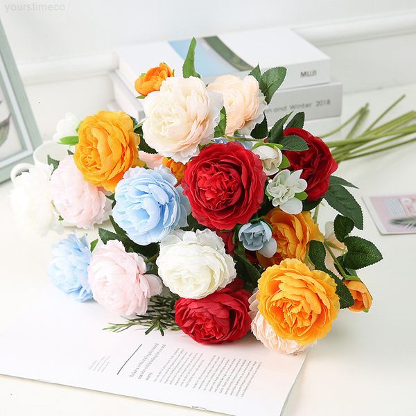 silk home artificial wedding peony fake rose vase floral holiday decoration festive & party supplies flower arrange
silk home artificial wedding peony fake rose vase floral holiday decoration festive & party supplies flower arrange