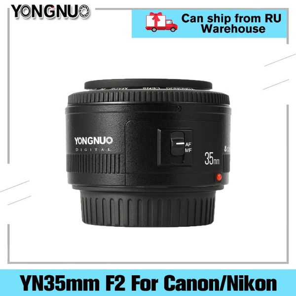 yongnuo 35mm lens yn35mm f2 lens wide-angle large aperture fixed auto focus for canon nikon dsrl camera
yongnuo 35mm lens yn35mm f2 lens wide-angle large aperture fixed auto focus for canon nikon dsrl camera