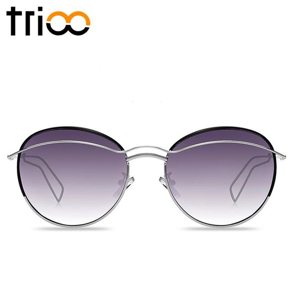 sunglasses trioo round gradient unique street designer women shades fashion cooper female sun glasses metal cool lunette, White;black
sunglasses trioo round gradient unique street designer women shades fashion cooper female sun glasses metal cool lunette, White;black