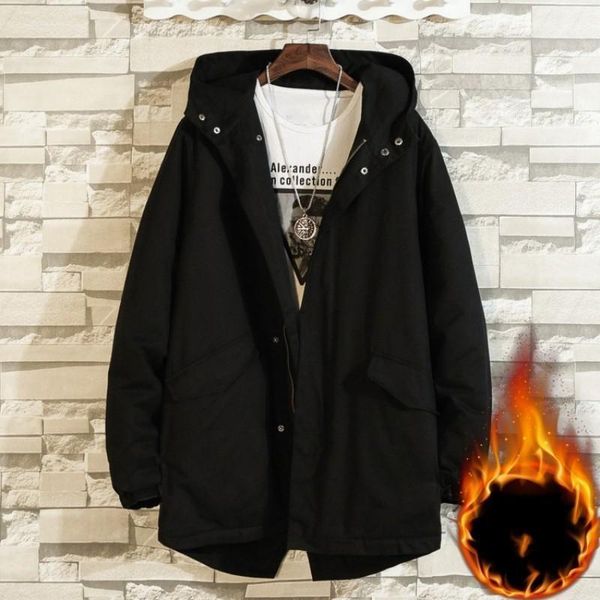 new cotton man jacket autumn thick warm winter men coat casual male jacket high street zipper outerwear black mens windbreakers1, Black;brown
new cotton man jacket autumn thick warm winter men coat casual male jacket high street zipper outerwear black mens windbreakers1, Black;brown