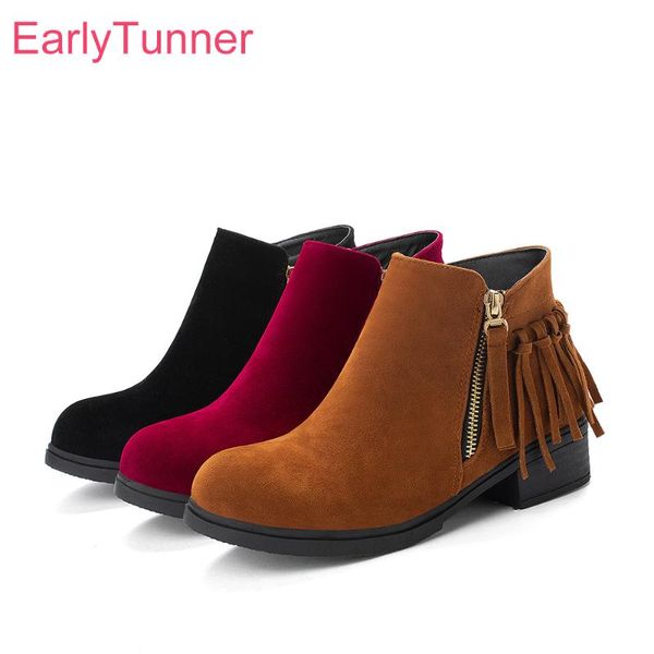 sale brand new comfortable brown black women ankle dress boots fashion med heels lady casual shoes es751 plus big size 10 43
sale brand new comfortable brown black women ankle dress boots fashion med heels lady casual shoes es751 plus big size 10 43