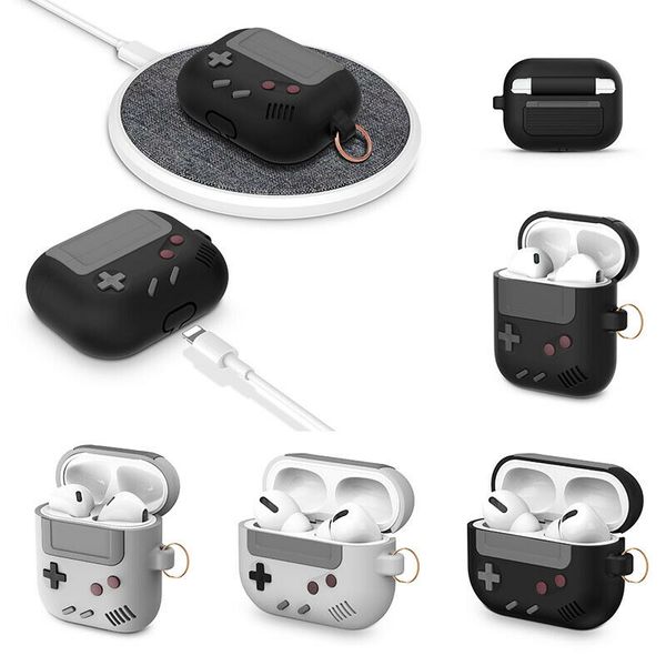 for airpods 1 2 airpod pro retroactive game design grey black case for airpods case wireless bluetooth headset
for airpods 1 2 airpod pro retroactive game design grey black case for airpods case wireless bluetooth headset
