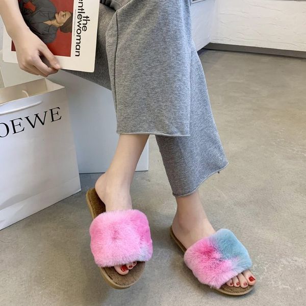 women men slides winter fluffy furry slippers fashion warm comfortable designer fuzzy girl flip flops, Black
women men slides winter fluffy furry slippers fashion warm comfortable designer fuzzy girl flip flops, Black