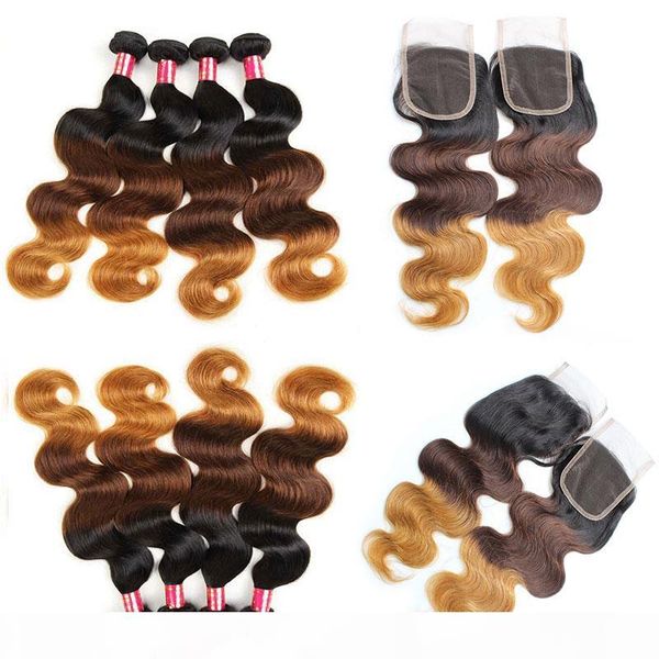 brazilian ombre body wave bundles with closure 3 tone blonde 1b 4 27 ombre brazilian body wave human hair extensions with 4x4 closure, Black
brazilian ombre body wave bundles with closure 3 tone blonde 1b 4 27 ombre brazilian body wave human hair extensions with 4x4 closure, Black