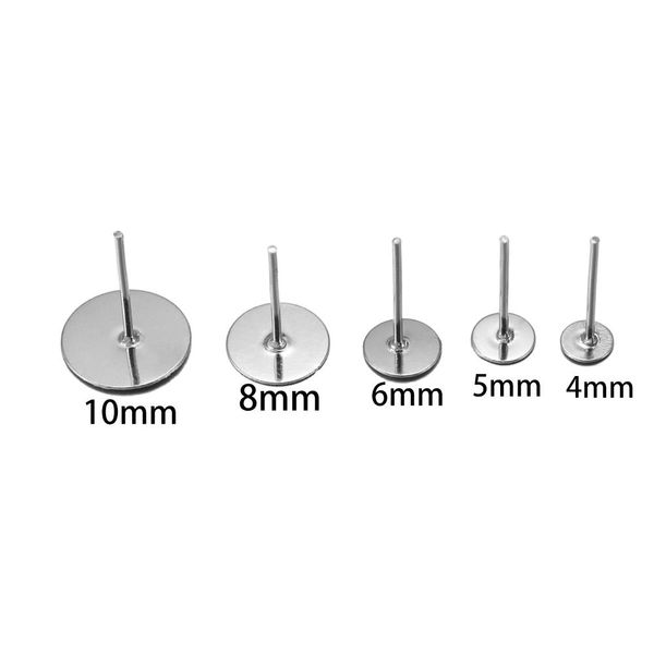 100pcs lot 4 5 6 8 10 12mm earring base fit cabochon cameo settings ear earring findings supplies for diy jewelry making h jlljte, White
100pcs lot 4 5 6 8 10 12mm earring base fit cabochon cameo settings ear earring findings supplies for diy jewelry making h jlljte, White