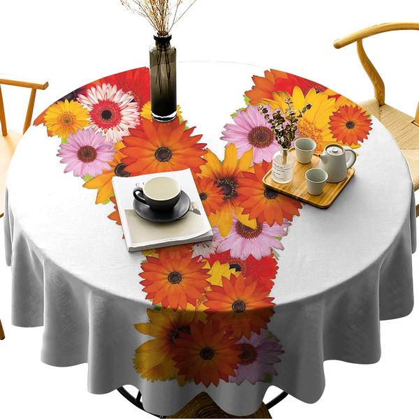 wipeable round table cover blooming nature inspiration in seasonal floral arrangement capitalized letter y
wipeable round table cover blooming nature inspiration in seasonal floral arrangement capitalized letter y