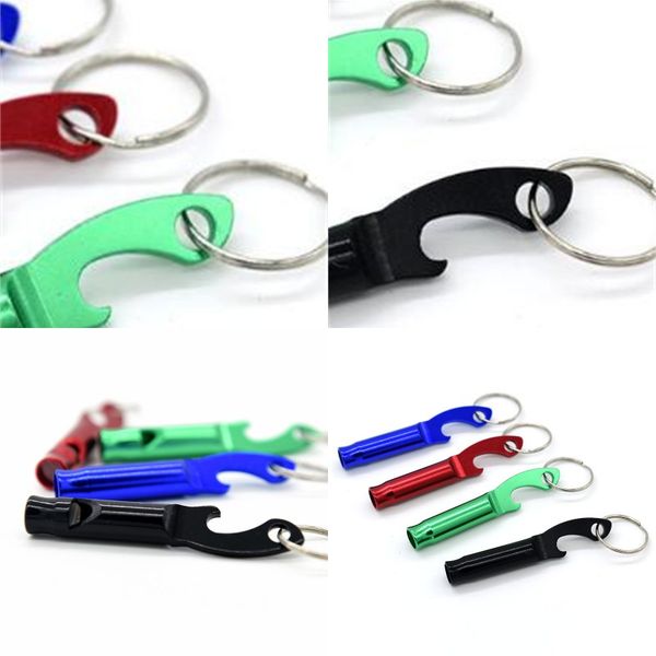 aluminum alloy whistle portable tape key buckle black multi colors with whistles bottle opener new arrival 1 5zb l1 
aluminum alloy whistle portable tape key buckle black multi colors with whistles bottle opener new arrival 1 5zb l1