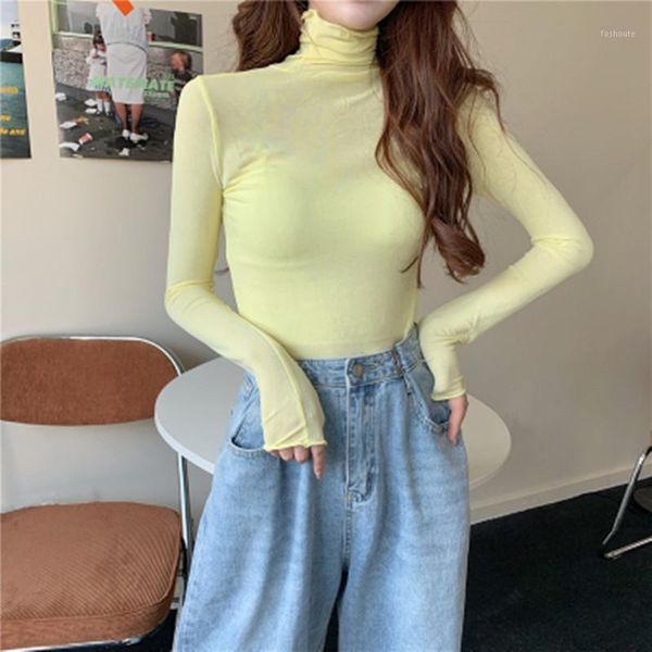 8 colors 2020 spring and autumn basic shirts solid color see through turtleneck long sleeve tee shirt femme women (r999881, White
8 colors 2020 spring and autumn basic shirts solid color see through turtleneck long sleeve tee shirt femme women (r999881, White