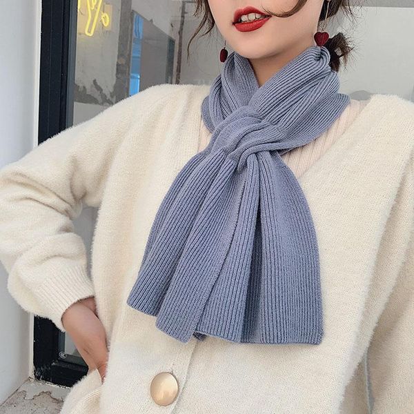 simple wool autumn and winter warm solid color scarf women fashion new silk soft small scarf korean college style, Blue;gray
simple wool autumn and winter warm solid color scarf women fashion new silk soft small scarf korean college style, Blue;gray