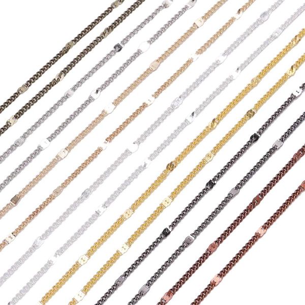 5m/lot gold 1.m 1.6mm 2.0mm link chain plated brass materials bulk necklace chains for jewelry making findings supplies wmtvol mywjqq
5m/lot gold 1.m 1.6mm 2.0mm link chain plated brass materials bulk necklace chains for jewelry making findings supplies wmtvol mywjqq