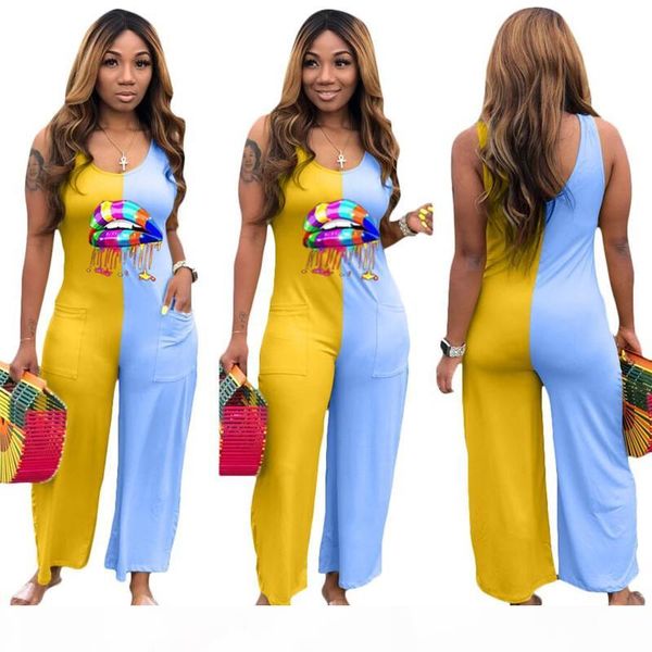 plus size 3x summer women wide leg vest jumpsuits casual loose pants fashion sleeveless print rompers panelled bodysuits nigh club wear 3131, Black;gray
plus size 3x summer women wide leg vest jumpsuits casual loose pants fashion sleeveless print rompers panelled bodysuits nigh club wear 3131, Black;gray