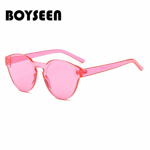 sunglasses boyseen borderless cat eye glasses vintage women's one pieces lens translucent candy color men and women, White;black
sunglasses boyseen borderless cat eye glasses vintage women's one pieces lens translucent candy color men and women, White;black