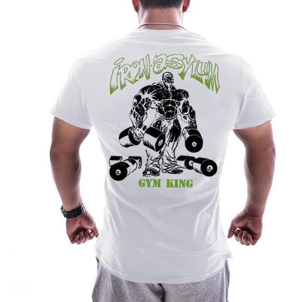 fashion short sleeve cotton t shirt muscle men fitness t-shirts casual tee male gyms fitness bodybuilding workout clothing, White;black
fashion short sleeve cotton t shirt muscle men fitness t-shirts casual tee male gyms fitness bodybuilding workout clothing, White;black