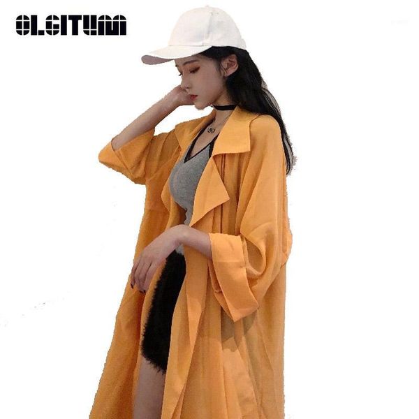new 2019 women thin trench autumn loose wild ultra-thin foreign sunscreen wind clothes women long cardigan trench tr1571, Tan;black
new 2019 women thin trench autumn loose wild ultra-thin foreign sunscreen wind clothes women long cardigan trench tr1571, Tan;black