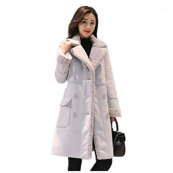 women's coat imitation buckskin faux fur coat solid color warm slim luxury winter coats new medium and long plush1, Black
women's coat imitation buckskin faux fur coat solid color warm slim luxury winter coats new medium and long plush1, Black