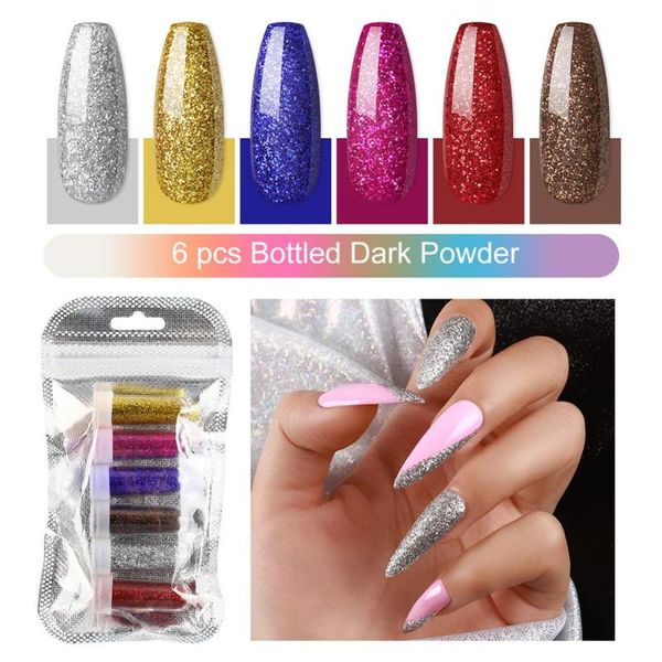 nail glitter coscelia 6pcs/bag decoration powder with bottle crystal diamond for uv gel acrylic art shiny, Silver;gold
nail glitter coscelia 6pcs/bag decoration powder with bottle crystal diamond for uv gel acrylic art shiny, Silver;gold