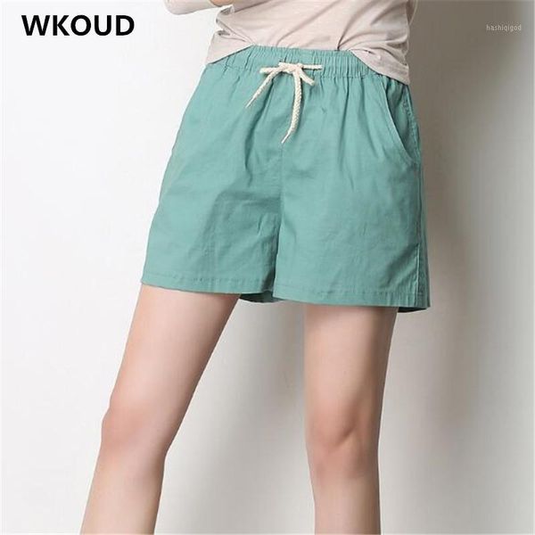 wkoud loose candy colors shorts summer elastic high waist short harem shorts women solid loose with pockets casual p88731, White;black
wkoud loose candy colors shorts summer elastic high waist short harem shorts women solid loose with pockets casual p88731, White;black