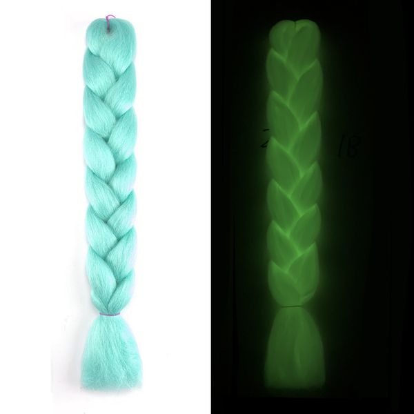 european and american new 24-inch braid luminous fluorescent party big braided chemical fiber wig big braided ponytail, Black
european and american new 24-inch braid luminous fluorescent party big braided chemical fiber wig big braided ponytail, Black