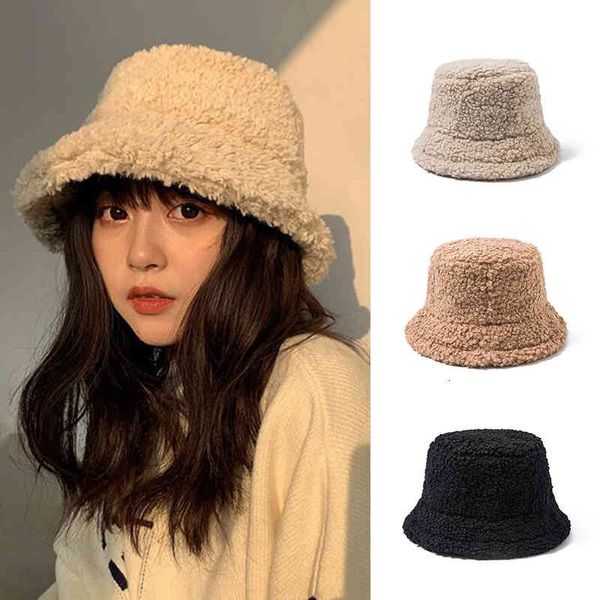 women hat solid artificial fur warm female faux fur winter bucket hat for women outdoor sunscreen sun hats panama lady, Blue;gray
women hat solid artificial fur warm female faux fur winter bucket hat for women outdoor sunscreen sun hats panama lady, Blue;gray