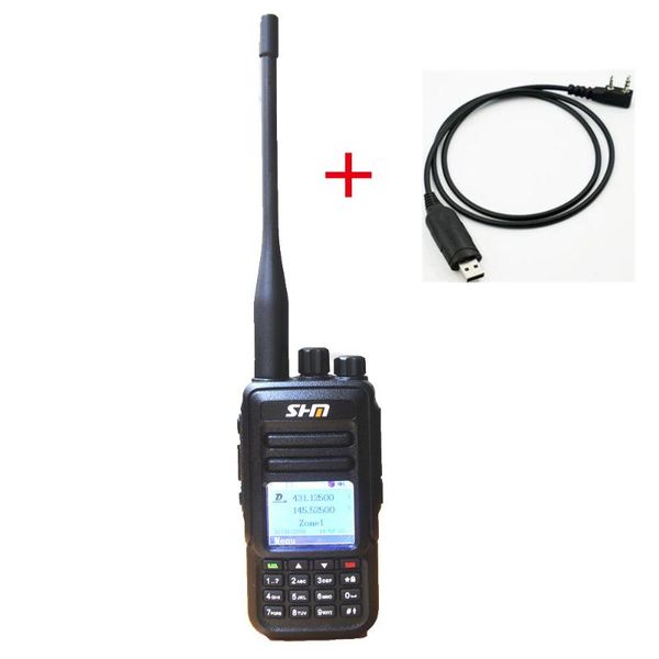walkie talkie dmr dm-uv450 dual band 136-174/400-480mhz digital 3000ch/10000contacts two way radio compatible with mototrbo
walkie talkie dmr dm-uv450 dual band 136-174/400-480mhz digital 3000ch/10000contacts two way radio compatible with mototrbo