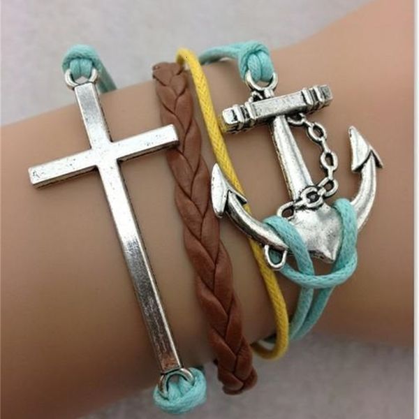 ivbawholesale-anchor cross charm infinity braided bracelet leather wrap bracelets fashion jewelry jewlery hy553
ivbawholesale-anchor cross charm infinity braided bracelet leather wrap bracelets fashion jewelry jewlery hy553