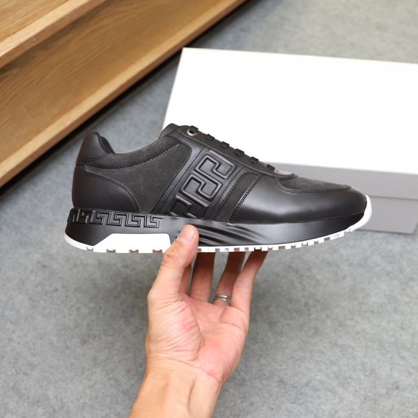 luxury brand shoe 2022 spring new design man shoes lace-genuine leather comfortable versatile fashion designer men sneaker size 38-44 with b, Black
luxury brand shoe 2022 spring new design man shoes lace-genuine leather comfortable versatile fashion designer men sneaker size 38-44 with b, Black