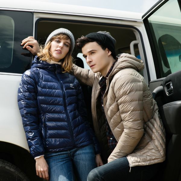 female winter thin white duck down casual solid color with ultra-light waterproof hood jacket water zipper, Black
female winter thin white duck down casual solid color with ultra-light waterproof hood jacket water zipper, Black