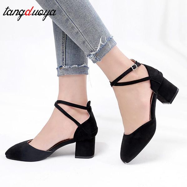 women sandals with 5.5cm block heels summer shoes women casual ankle strap sandalias mujer plus size 2021 summer sandals female, Black
women sandals with 5.5cm block heels summer shoes women casual ankle strap sandalias mujer plus size 2021 summer sandals female, Black