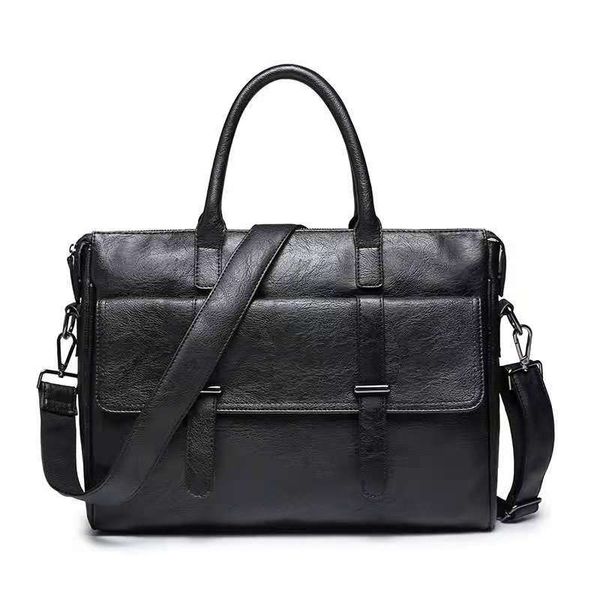 new fashion male soft genuine leather handbag briefcase lapdocument holder bags men business work shoulder messenger bag
new fashion male soft genuine leather handbag briefcase lapdocument holder bags men business work shoulder messenger bag