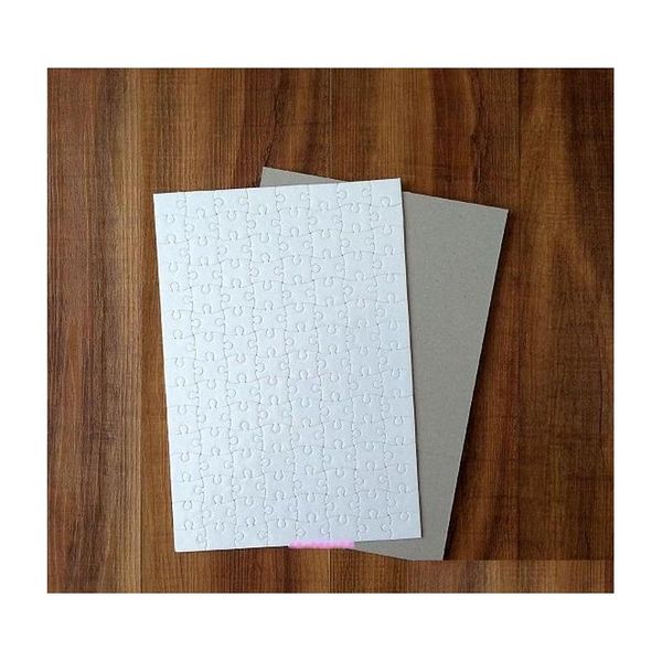 New A4 Sublimation Blank Puzzle 120pcs Diy Craft Heat Press Transfer Crafts Jigsaw Puzzle Wh Sqccut Five2010