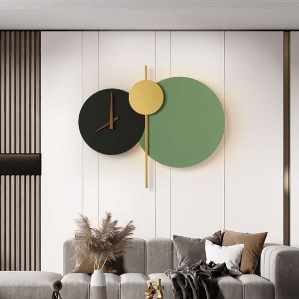 nordic luxury quiet living room background wall decorative lamp hanging clock art personality digner creativity
nordic luxury quiet living room background wall decorative lamp hanging clock art personality digner creativity