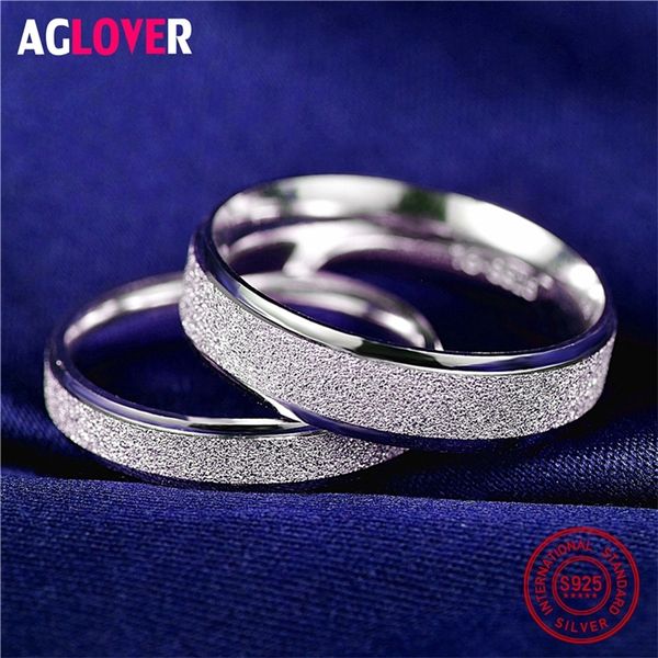 aglover 925 sterling silver rings for women fashion simple couple matte rings charming female lovers luxury wedding jewelry 201218, Golden;silver
aglover 925 sterling silver rings for women fashion simple couple matte rings charming female lovers luxury wedding jewelry 201218, Golden;silver