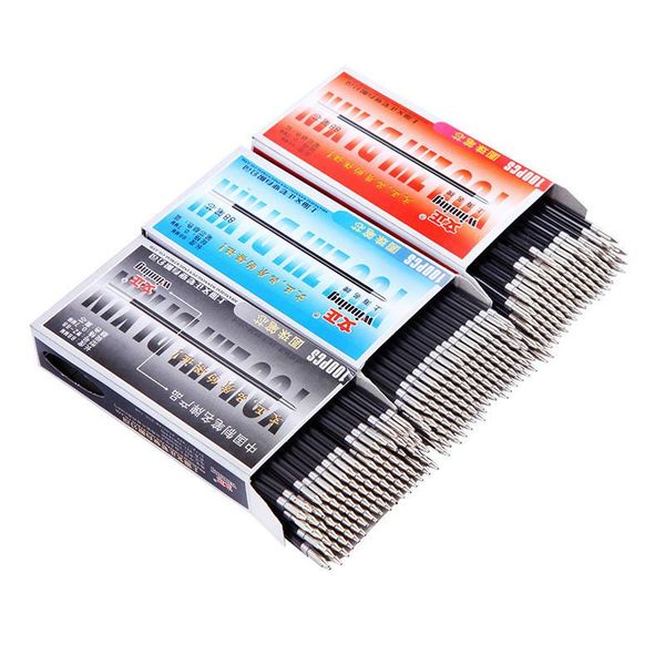 100pcs press ballpoint pen refill red black blue green oily writing tool school stationery office supplies, Blue;orange
100pcs press ballpoint pen refill red black blue green oily writing tool school stationery office supplies, Blue;orange