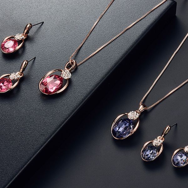 new crystal diamond вода капля колье серьги серьги с кристальским ожерелье для женщин мода свадебные ювелирные изделия наборы подарочная дос, Silver
new crystal diamond вода капля колье серьги серьги с кристальским ожерелье для женщин мода свадебные ювелирные изделия наборы подарочная дос, Silver