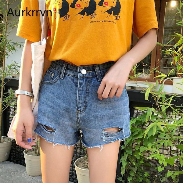 aurkrrvn women summer vintage denim shorts hole mid wasit pocket fashion slim straight jean shorts for female cowboy clothes1, Blue
aurkrrvn women summer vintage denim shorts hole mid wasit pocket fashion slim straight jean shorts for female cowboy clothes1, Blue